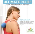 Physical Massage Therapy Ball Set - Ideal for Yoga, Deep Tissue Massage, Trigger Point Therapy and Myofascial Release Physical Therapy Equipment - Image 7