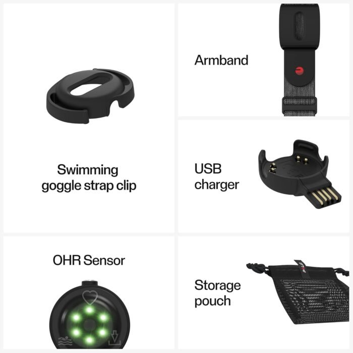 Polar Verity Sense - Optical Heart Rate Monitor Armband - ANT+, Dual Bluetooth - Image 5
