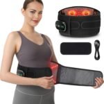 Electric Heating Pad for Back, FSA HSA Eligible, XL Cordless Heated Back Belt Wrap with 3 Heating and 3 Vibration Modes, 5000mAh Battery Operated Lower Back Massager, Heated Pad for Back - Image 2
