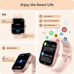 Smart Watch for Women, Smartwatch for iPhone & Android Bluetooth (Answer/Call) Built-in Alexa, 1.91" HD Fitness Tracker with 105+ Sport Modes, IP68 Waterproof, Sleep/Heart Rate/SpO2/Stress Monitor - Image 7