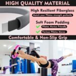 Pilates Ring and Ball Set with 3 Resistance Bands, Pilates Equipment for Home Workout, Better me Pilates Kit to Tone, Sculpt and Strengthen - Fitness Magic Circle Ring for Yoga Women - Image 4