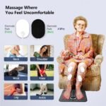 Transcutaneous Electronic Nerve Stimulator, EMS Foot Massager for Muscle Relaxation, LCD Display Screen,Back & Legs Massager - Image 4