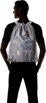 Speedo Unisex-Adult Drawstring Deluxe Ventilator Mesh Equipment Bag - Image 4