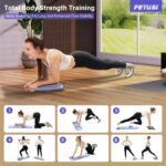 Pilates Board, Pilates Portable Reformer Machine 2025 for Home Workout, 7 in 1 Multifunctional Pilates Reformer Set,Foldable Abs Trainer Machine, Pilates Core Workout Equipment for Women - Image 9