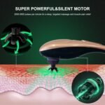 MEGAWISE Handheld Back Massager | Deep Tissue Percussion Massage for Back, Neck, Shoulders, Waist and Legs (Rose Gold) - Image 3