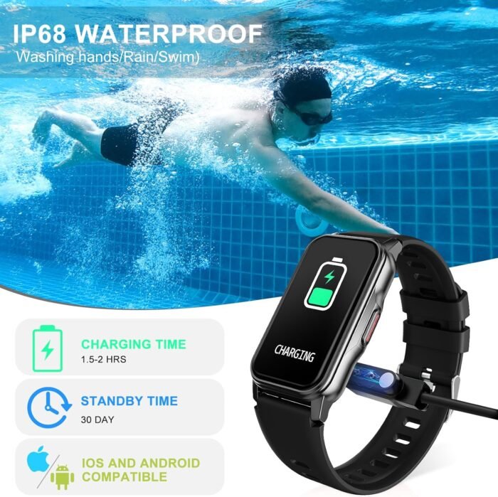 Fitness Tracker, Step Tracker with 24/7 Heart Rate, Sleep, Blood Oxygen Blood Pressure Watch, 120+ Sports Modes, Calorie Counter Pedometer for Women Men - Image 8