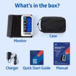 Medline Bluetooth Blood Pressure Monitor, Attached Universal Upper Arm Cuff, Digital LCD Display, Medline Health App Integration, Store Up to 120 Readings, Charger Cable and Carrying Case Included - Image 7