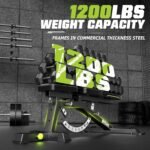 Weight Bench, Workout Bench for Home Gym with 1200 LBS Capacity, Adjustable Weight Bench with Heavy Duty Leg Extension and Preacher Pad, Gym Bench Incline Flat Decline for Bench Press Full Body Strength Training - Image 3