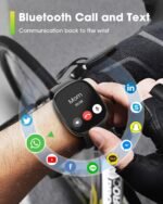 Smart Watches for Men Women Fitness: Fitness Tracker with Blutooth Call 24/7 Heart Rate SpO2 Sleep Monitor 5ATM Waterproof 120+ Sport Mode Activity Trackers Compatible iPhone Android Phones (3 Bands) - Image 4