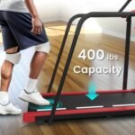 Senior Fitness Treadmill, 400 lb Capacity, Safe Design with Full-Length Rails, Low Step-Up Height, 0.2–4 MPH Motorized Walking Treadmill for Elderly, Recovery & Home Exercise - Image 3