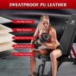Adjustable Weight Bench - Workout Foldable Strength Training 1300lb Capacity Heavy Duty Weight Benches for Home Gym Exercises Incline Flat Decline Sit-Ups Full Body Workouts - Image 7