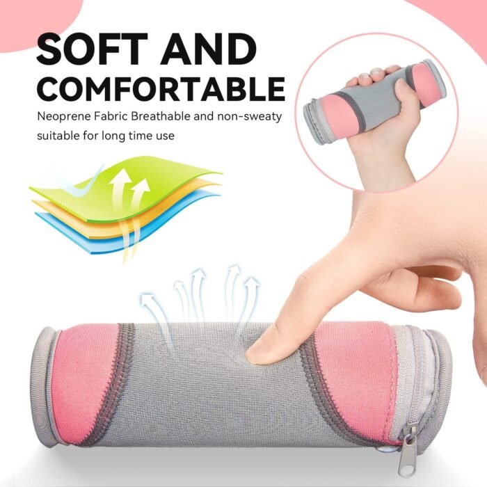 Sportneer Hand Weights Set, Removable Walking Weight of 6 (1lb, 2lbs, 3lbs Each Pack) Soft Dumbbells Sets for Women Men Walking Dumbbell with Hand Strap for Workout Running Physical Therapy Aerobics - Image 4