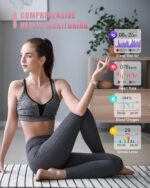Fitness Tracker, Smart Watch for Women Men with 24/7 Heart Rate/Blood Pressure/Blood Oxygen Monitor,Sleep Tracker,Step & Calorie Counter, IP68 Waterproof Fitness Watches Compatible with Android&iPhone - Image 4