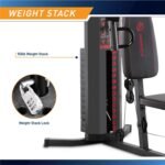 Marcy 150-lb Multifunctional Home Gym Station for Total Body Training MWM-990 - Image 4