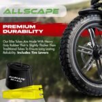HEB - Heavy Duty Bike Tube for Ebike Tires - Puncture Resistant Inner Tube for 20x4 / 26x4 Bike Tire, Fat Tire Tube, MTB, 20 inch x 4.0 inch and 26 inch x 4.0 inch Bike Tubes - Image 3