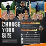 Weight Lifting Gloves, Gym Gloves for Men and Women, Full Palm Protection for Sports, Weightlifting, Training, Cycling, Pull-Ups, Rowing, and Mountaineering - Image 8