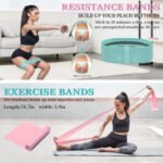 Yoga Wheel Set, Wheel Foam Roller for Back Pain & Stretching, Yoga Blocks 2 Pack with Strap, Trigger Point Therapy Massage Ball for Deep Tissue, 500lbs Capacity, Back Cracker Roller - Image 6
