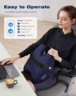Shiatsu Neck and Back Massager with Heat, FSA HSA Eligible, Neck and Shoulder Massagers, Deep Tissue Kneading Massage Pillow for Lower Back, Shoulder, Leg Muscle Pain Relief, Relax Gift for Woman Man - Image 7