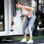 Champion Sports Resistance Tube Bands for Men and Women, Extra Light to Super Heavy Resistance - Durable Fitness Band for Strength Training, Stretching, Rehabilitation - Premium Home Workout Equipment - Image 7