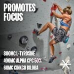 ZOA+ Zero Sugar Pre Workout Powder, Cherry Lime - NSF Certified for Sport with Electrolytes, Creatine, Beta Alanine, Ginkgo Biloba, 200mg Caffeine - 25 Servings - Image 7