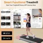 Walking Pad Treadmill, Smart Walking Pads, 2.5HP Under Desk Treadmill for Home Office Use, Remote Control & App-Enabled, No Assembly Required - Image 5