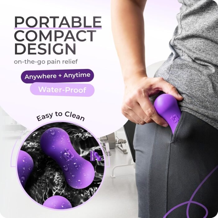 Ground Force Foot Roller - Travel Foot Massager for Plantar Fasciitis,Foot Pain, Arch,Heel & Neuropathy Relief Massage Ball. - Image 7