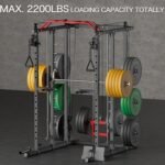 Fitness Deep Squat Machine with Cable Crossover System and Multi-Function Squat Rack Power Cage for Home Gym. - Image 5