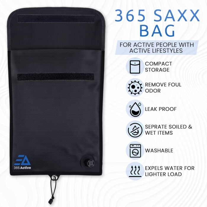 Wet & Dry Bag for Swimsuit, Gym Clothes; Smell Proof Small Gym Bag; Reusable Compression Swim Bag, Travel Laundry Bag; Isolate Wet Clothes, Remove Odor - Image 7