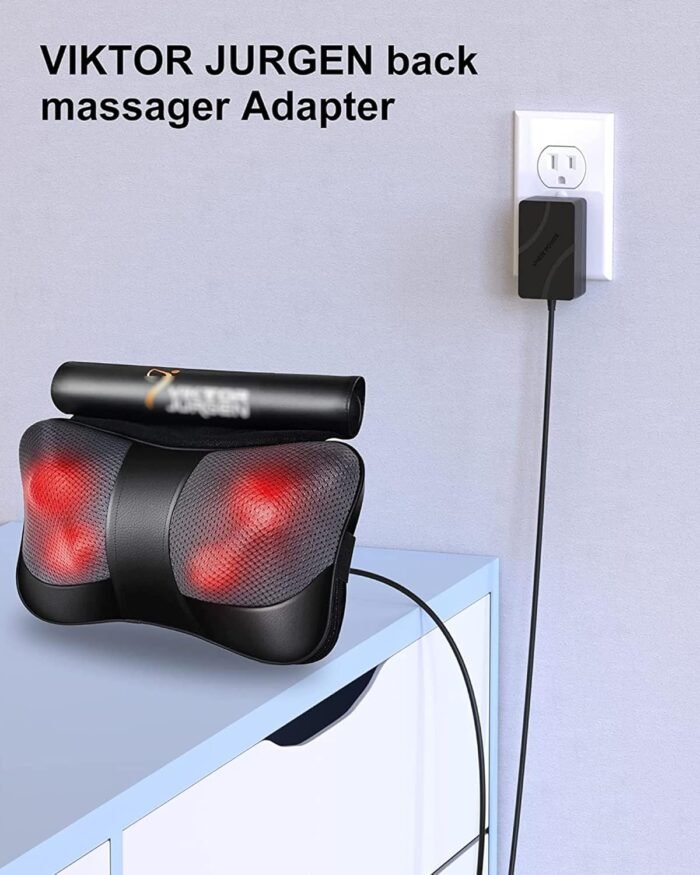 12V for Nekteck Massager Charger, Compatible with Nekteck LMS-801/Papillon/InvoSpa/Mo Cuishle/Viktor Jurgen and Others Shoulder, 5.9FT for Neck Power Cord - Image 7