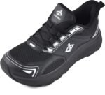 JACKSHIBO Mens Wide Toe Box Slip in Hands Free Shoes,Slip on Arch Support Wide Sneakers,Thick Cushioning Stability Running Orthopedic Zero Drop SoleWalking Sneakers - Image 2