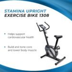 Stamina Upright Exercise Bike 1308 - Fitness Bike with Smart Workout App - Exercise Bike for Home Workout - Up to 300 lbs Weight Capacity - Image 3