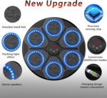 2025 Upgrade Intelligent Music Boxing Machine for Adults & Kids, Boxing Machine, LED Display & Smart Bluetooth, Wall Mounted Boxing Trainer for Home, Indoor and Gym Use, Have Fun - Image 3