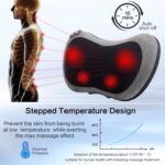 Papillon Shiatsu Back and Neck Massager with Heat, Deep Tissue Kneading,Electric Massage Pillow for Back,Shoulders,Legs,Foot,Body Muscle Pain Relief,Use at Home,Car,Office - Image 5