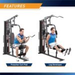Marcy 150-lb Multifunctional Home Gym Station for Total Body Training MWM-990 - Image 6