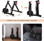 Unisky Bike Trainer Stand Indoor Bicycle Stand with Noise Reduction Magnetic Stationary Stand fits for 26-28inch, 700C Wheel - Image 8