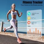 Smart Watch for Men Women (Answer/Make Call), 1.96" HD Fitness Tracker Running Watch, IP68 Waterproof,Pedometer, Sleep/Step/Activity/Heart Rate Monitor,110+ Sport Mode Smartwatch for iOS Android Phone - Image 4