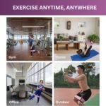 Exercise Bands, Fabric Resistance Bands for Working Out Women and Men, 3 Levels Workout Bands, Non-Slip Booty Bands Set for Legs Butt Glute Squat - Image 6