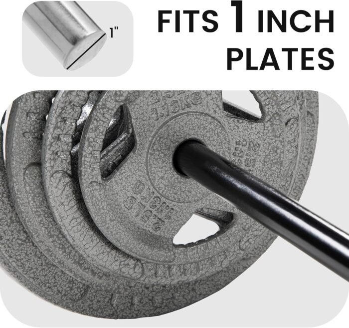 Olympic Barbell Standard Weightlifting Barbell - Image 5