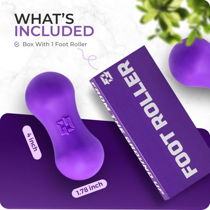 Ground Force Foot Roller - Travel Foot Massager for Plantar Fasciitis,Foot Pain, Arch,Heel & Neuropathy Relief Massage Ball. - Image 8