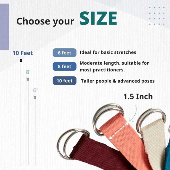 Everyday Yoga Foam Block and Yoga Strap Set, Soft Non-Slip Surface for Stability, Balance, and Deepen Stretches - Ideal for Yoga, Pilates, and Meditation Accessories - Image 4