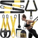 Home Resistance Training Kit, Resistance Trainer Exercise Straps with Handles, Door Anchor and Carrying Bag for Home Gym, Bodyweight Resistance Workout Straps for Full-Body Workout - Image 2