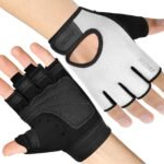 RDX Weight Lifting Gloves Gym Fitness Workout, Anti Slip Palm Protection Half Finger Exercise Glove for Powerlifting Deadlifting Bodybuilding Calisthenics Cycling Rowing Climbing Training, Men Women - Image 2