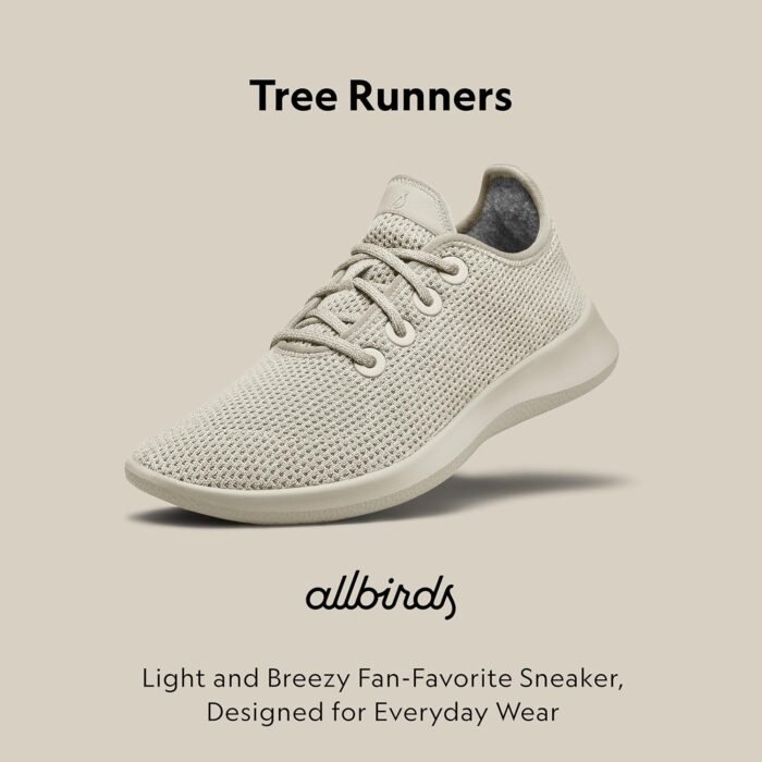 Allbirds Women’s Tree Runners Everyday Sneakers, Machine Washable Shoe Made with Natural Materials - Image 4