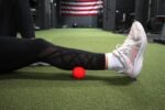 Lacrosse Massage Balls for Trigger Point Therapy, Muscle Knots, Yoga, Myofascial Release - Contains Pair of 2 Balls and Mesh Carrying Bag (Red and Blue) - Image 5