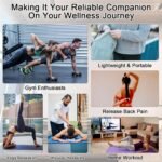 iGreely Premium Muscle Roller The Ultimate Massage Roller Stick 17 Inches Recommended by Physical Therapists Promotes Recovery Fast Relief for Cramps Soreness Tight Muscles-White - Image 6