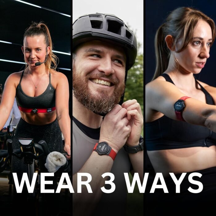 MYZONE MZ-Switch Physical Activity Heart Rate Monitor – A Water Proof Fitness Tracker for Wrists, Arms & Chest - Image 3
