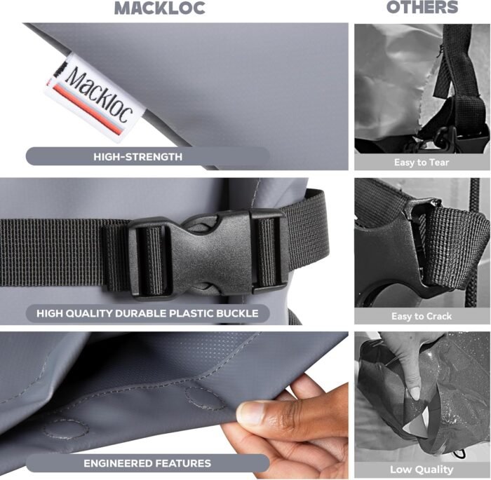 Versatile Water-resistant Shoe & Gym Bag – Travel-Ready, Washable TPU Storage with Vent, Fits up to Men’s 13 - Image 6