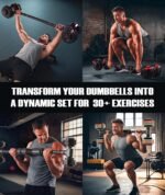 Flexibell Dumbbell Converter - 260 LBS Weight Capacity 丨Convert Dumbbells to Barbell and Kettlebell by Alloy Steel Bar & Clamp, Enhanced Compatibility with Most Dumbbells for Home Fitness - Image 9