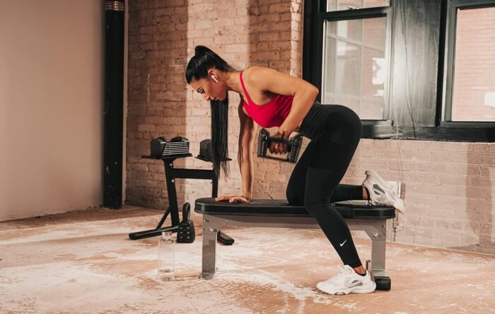 PowerBlock Large Compact Stand, Dumbbell Rack & Weight Rack, Folds Flat for Easy Storage, Use Expandable Dumbbells, Home Gym Strength Training - Image 3