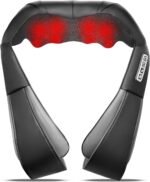 Shiatsu Neck and Back Massager with Heat, Electric Deep Tissue Kneading Neck and Shoulder Massage, Best Gifts for Women Men Mom Dad Mothers Fathers Day Birthday Gift (NOT Cordless) - Image 2